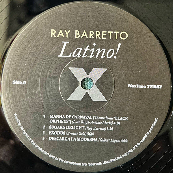 Ray Barretto Orchestra* : Latino! (LP, Album, Ltd, RE, RM, 180)