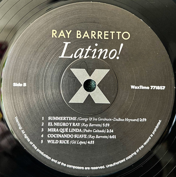 Ray Barretto Orchestra* : Latino! (LP, Album, Ltd, RE, RM, 180)