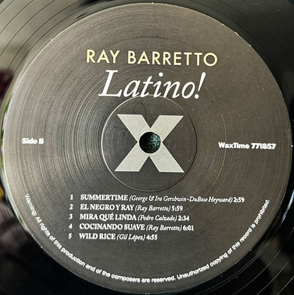 Ray Barretto Orchestra* : Latino! (LP, Album, Ltd, RE, RM, 180)