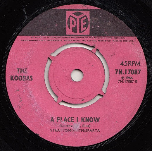 The Koobas : You'd Better Make Up Your Mind (7", Single)