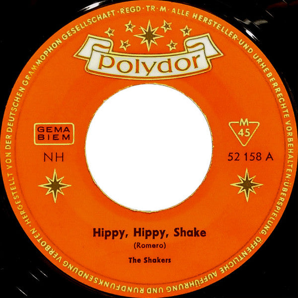 The Shakers (5) : Hippy, Hippy, Shake (7", Single, Mono)