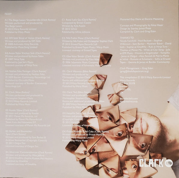 Clark* : Feast / Beast (4xLP, Comp)