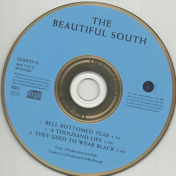 The Beautiful South : Bell Bottomed Tear  (CD, Single, CD1)