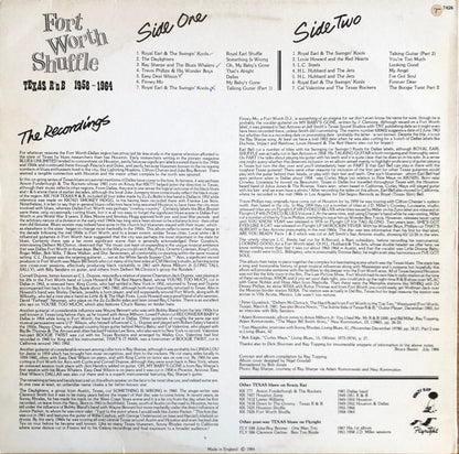 Various : Fort Worth Shuffle (Texas R 'n B 1958-1964) (LP, Comp, Mono)