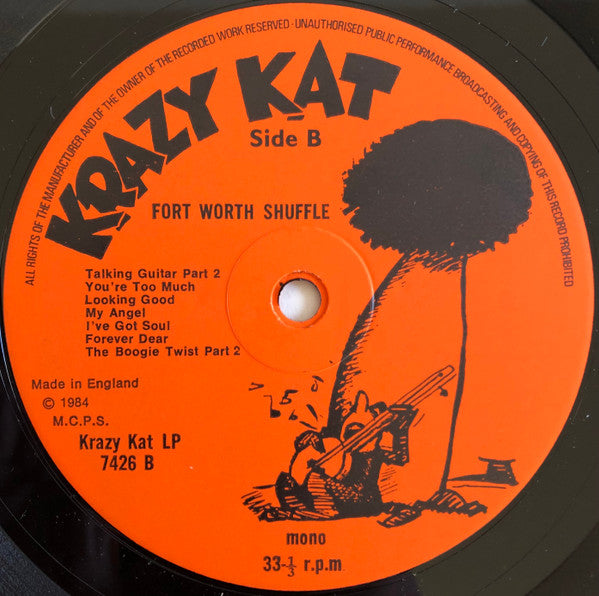 Various : Fort Worth Shuffle (Texas R 'n B 1958-1964) (LP, Comp, Mono)