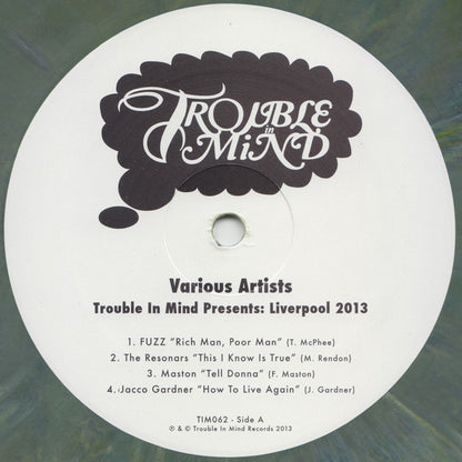 Various : Trouble In Mind Presents: Liverpool 2013 (12", Comp, Ltd, Col)