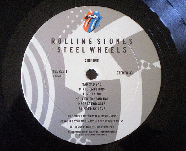 The Rolling Stones : Steel Wheels (LP, Album)