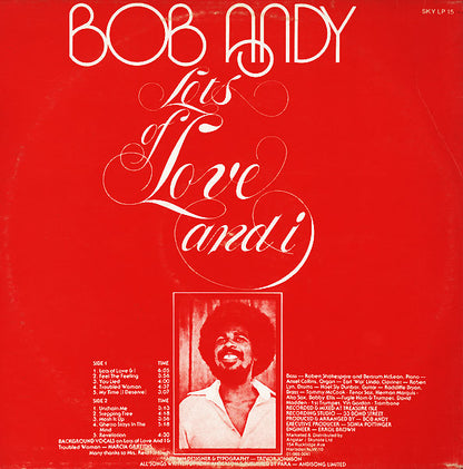 Bob Andy : Lots Of Love And I (LP, Album)