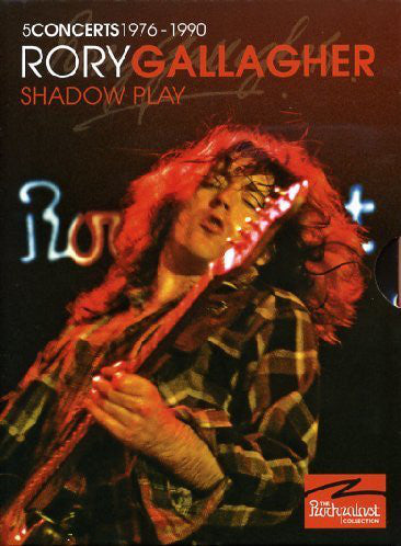 Rory Gallagher : Shadow Play - 5 Concerts 1976 - 1990 (3xDVD-V, PAL)