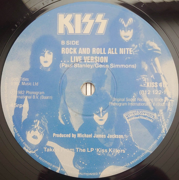 Kiss : Creatures Of The Night (12", Single)
