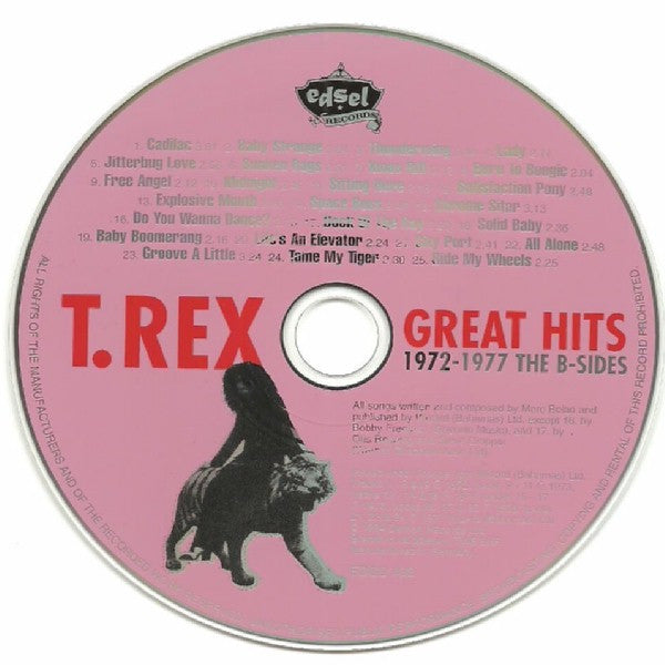 T•Rex* : Great Hits 1972-1977:The A-Sides And The B-Sides (2xCD, Comp, Dig)