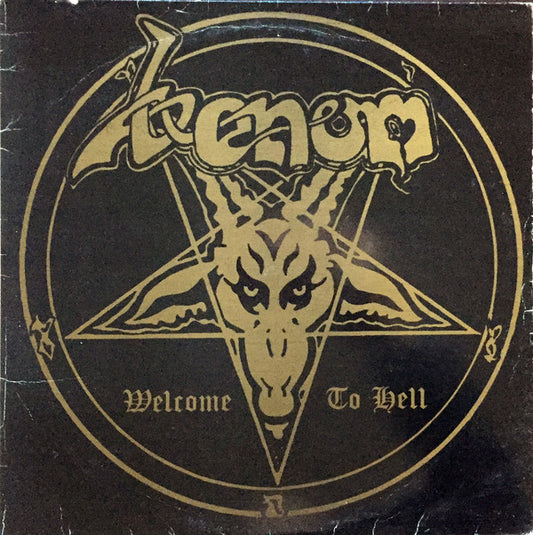 Venom (8) : Welcome To Hell (LP, Album, Blu)