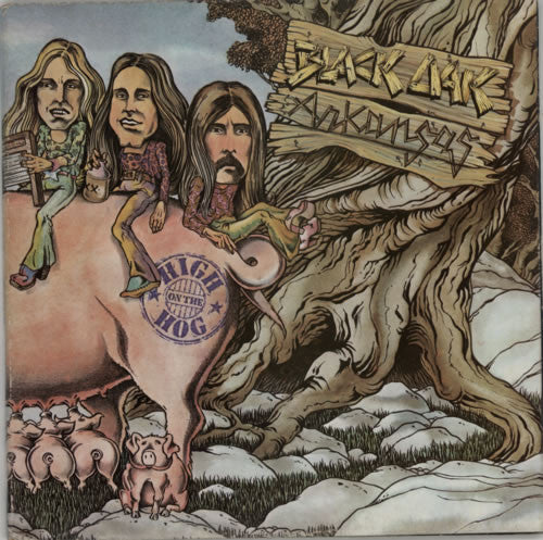 Black Oak Arkansas : High On The Hog (LP, Gat)