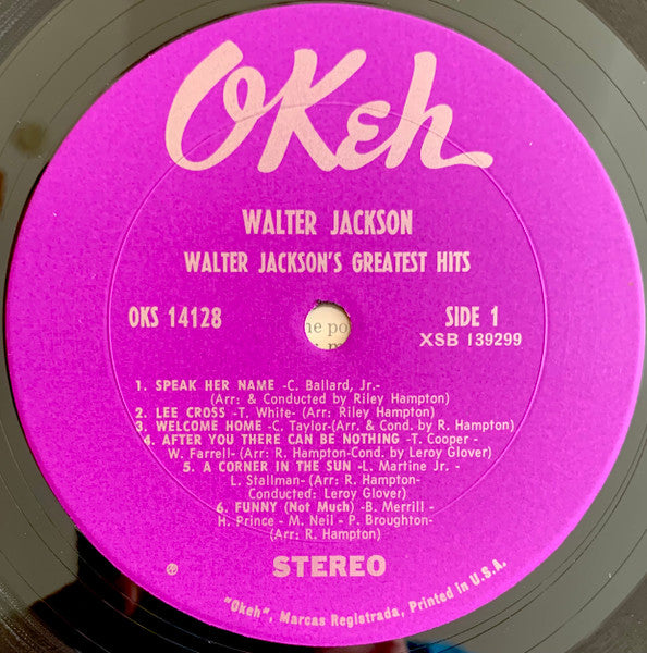 Walter Jackson : Greatest Hits (LP, Comp)