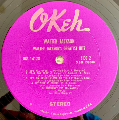 Walter Jackson : Greatest Hits (LP, Comp)