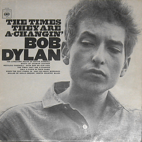 Bob Dylan : The Times They Are A-Changin' (LP, Album, RP)