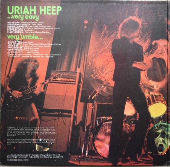 Uriah Heep : ...Very 'Eavy Very 'Umble... (LP, Album, M/Print, Gat)