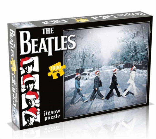 BEATLES - Xmas Abbey Road 1000 Piece Puzzle