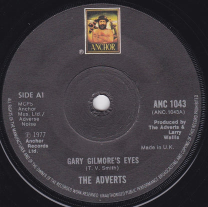 The Adverts : Gary Gilmore's Eyes / Bored Teenagers (7", Single, Dif)