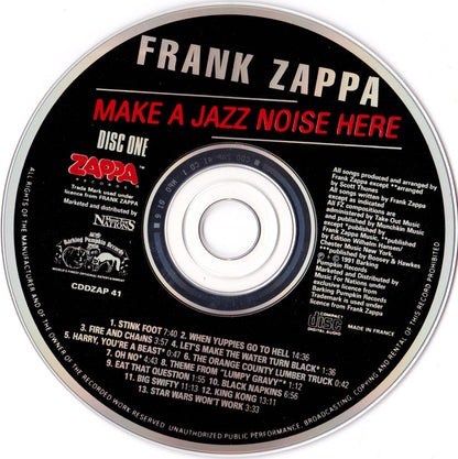 Frank Zappa : Make A Jazz Noise Here (2xCD, Album)