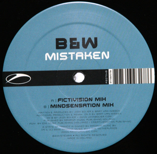 B&W : Mistaken (12")