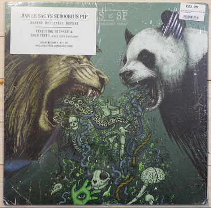 Dan Le Sac Vs Scroobius Pip : Repent Replenish Repeat (LP, Album)