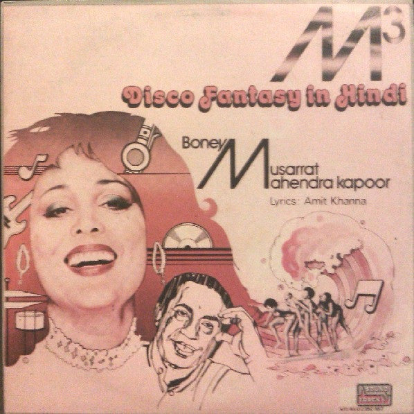 Musarrat* & Mahendra Kapoor : M3 Disco Fantasy In Hindi (LP, Album)