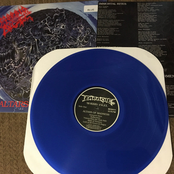 Morbid Angel : Altars Of Madness (LP, Album, Ltd, RE, Blu)