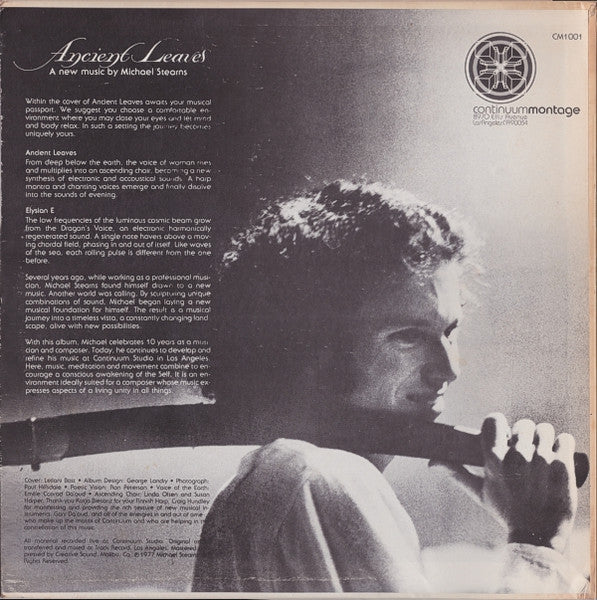 Michael Stearns : Ancient Leaves (LP, Album)