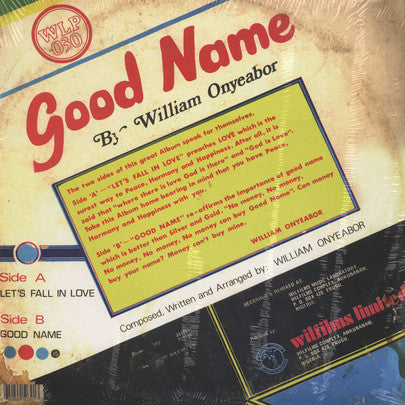 William Onyeabor : Good Name (LP, Album, RE, RM)