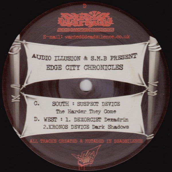 Various : Audio Illusion & SMB Present Edge City Chronicles: Dead Silence (2x12")