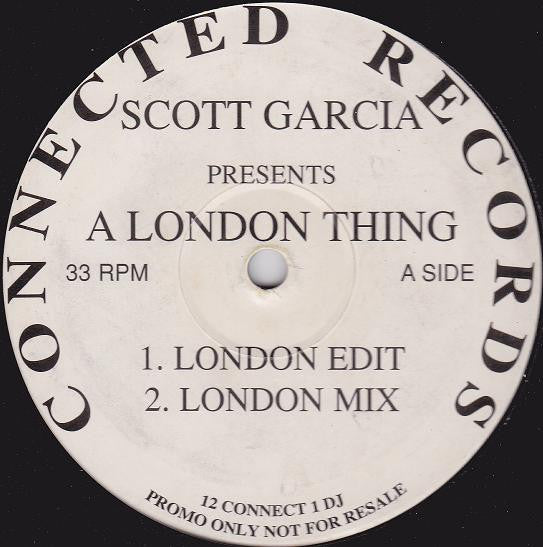 Scott Garcia / The Dub Monsters : A London Thing / Waiting (12", Promo)