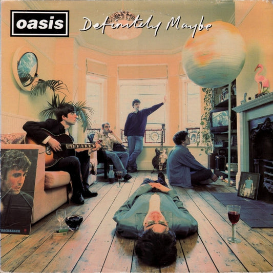 Oasis (2) : Definitely Maybe (2xLP, Album, Dam)