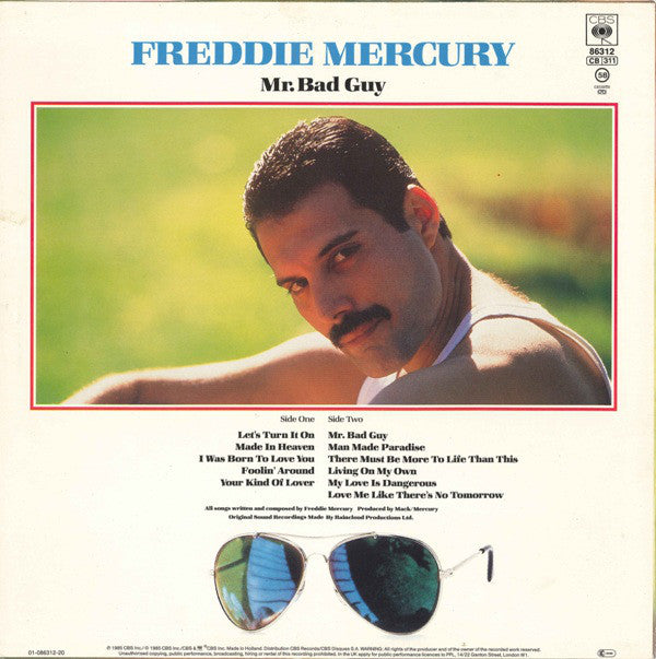 Freddie Mercury : Mr. Bad Guy (LP, Album)