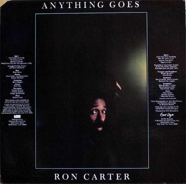 Ron Carter : Anything Goes (LP, Album)