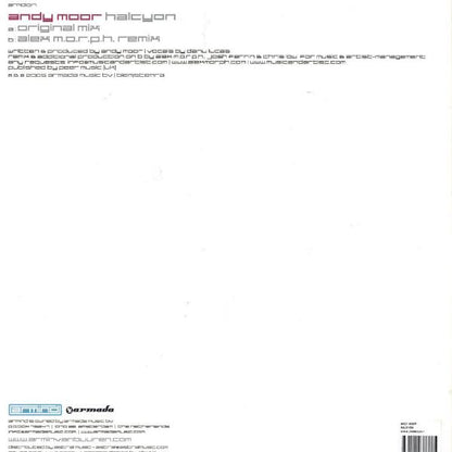 Andy Moor : Halcyon (12")