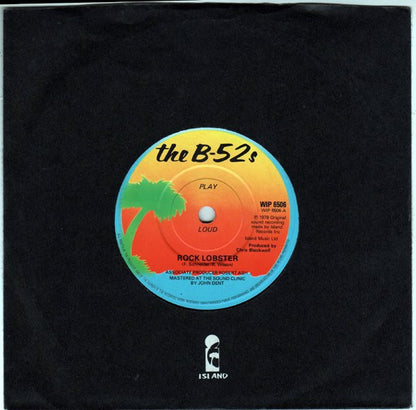 The B-52s* : Rock Lobster (7", Single, RP, Sol)