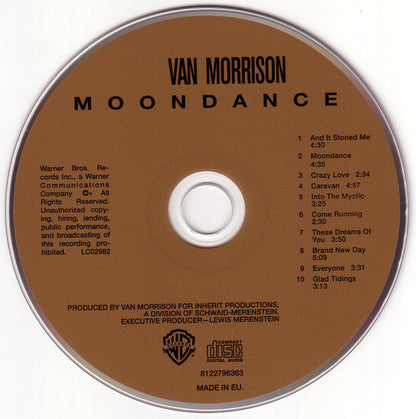Van Morrison : Moondance (CD, Album, RE, RM)