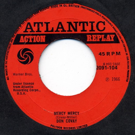 Don Covay & The Goodtimers : Seesaw (7", Single)