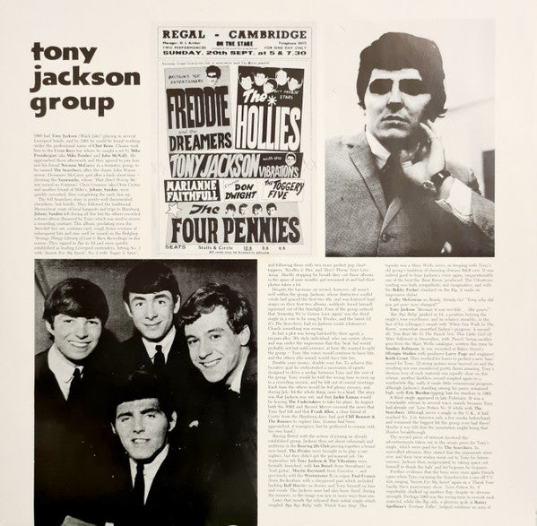 Tony Jackson Group : Just Like Me (LP, Comp)