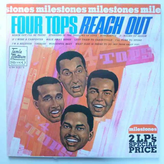 Four Tops : Four Tops Reach Out / Four Tops Live (2xLP, Album, Comp, gat)