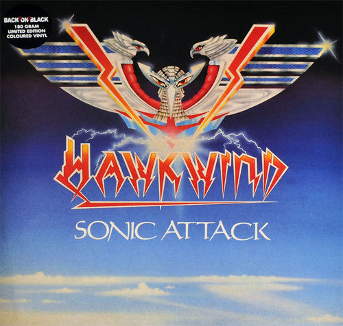Hawkwind : Sonic Attack (2xLP, Album, Ltd, Blu)