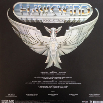 Hawkwind : Sonic Attack (2xLP, Album, Ltd, Blu)