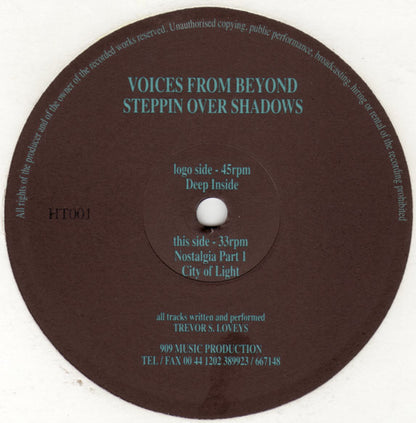 Voices From Beyond : Steppin Over Shadows (12")