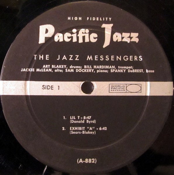 Art Blakey & The Jazz Messengers / The Elmo Hope Quintet* Featuring Harold Land : Art Blakey & The Jazz Messengers / The Elmo Hope Quintet Featuring Harold Land (LP, Album, Mono)