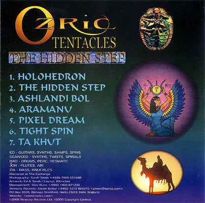 Ozric Tentacles : The Hidden Step (CD, Album)