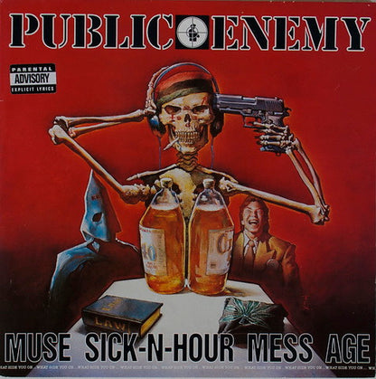 Public Enemy : Muse Sick-N-Hour Mess Age (2xLP, Album)