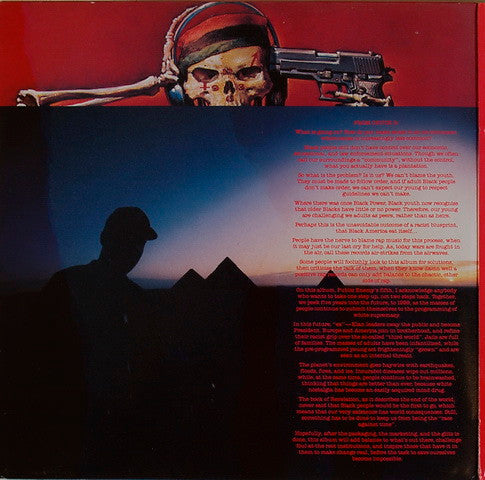 Public Enemy : Muse Sick-N-Hour Mess Age (2xLP, Album)