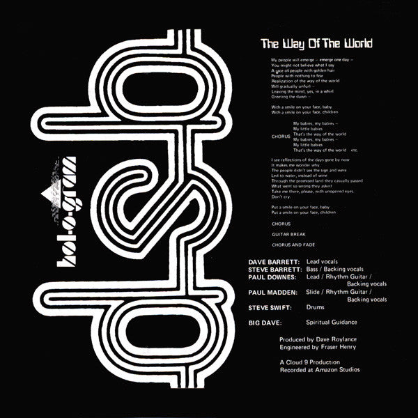 Dick Smith Band : The Way Of The World (7", Single)