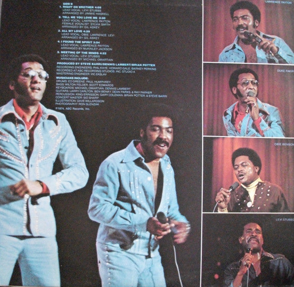 The Four Tops* : Meeting Of The Minds (LP, Album, RE, RP, Gat)